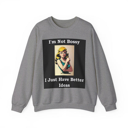 Bossy - Unisex Heavy Blend™ Crewneck Sweatshirt