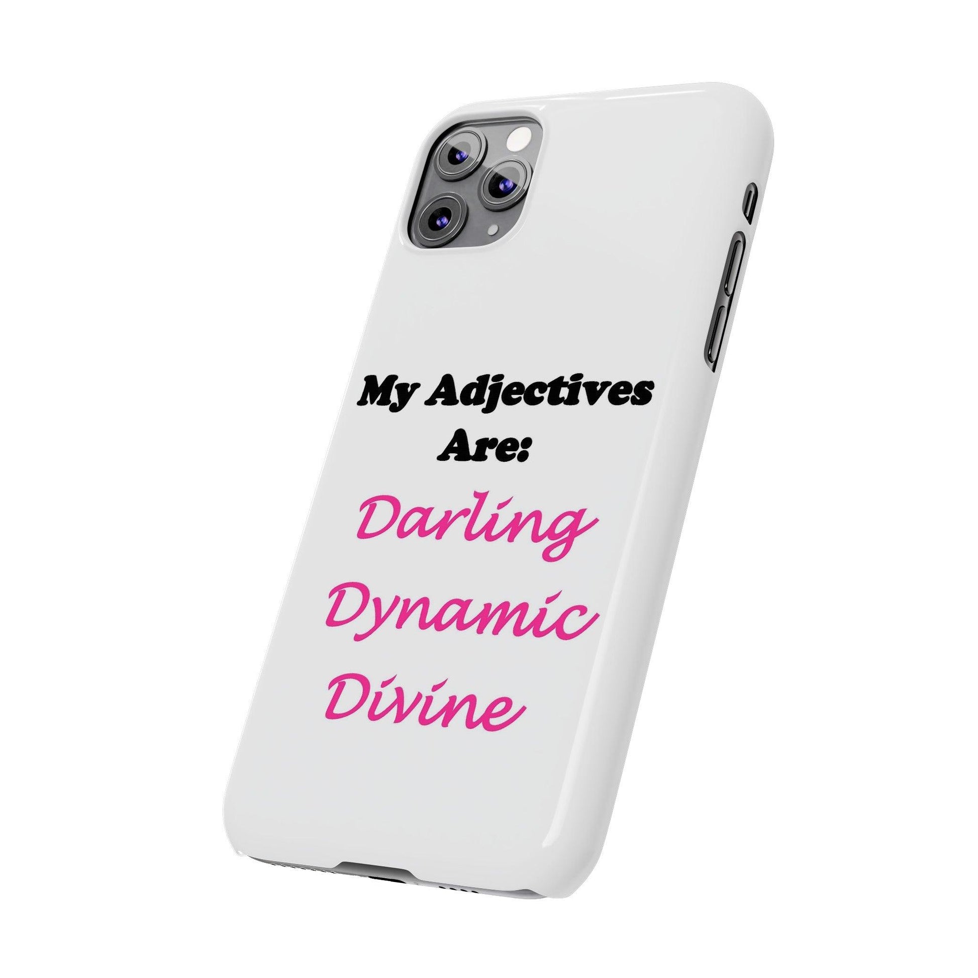 Darling (White) - Slim Phone Cases - Better Mode