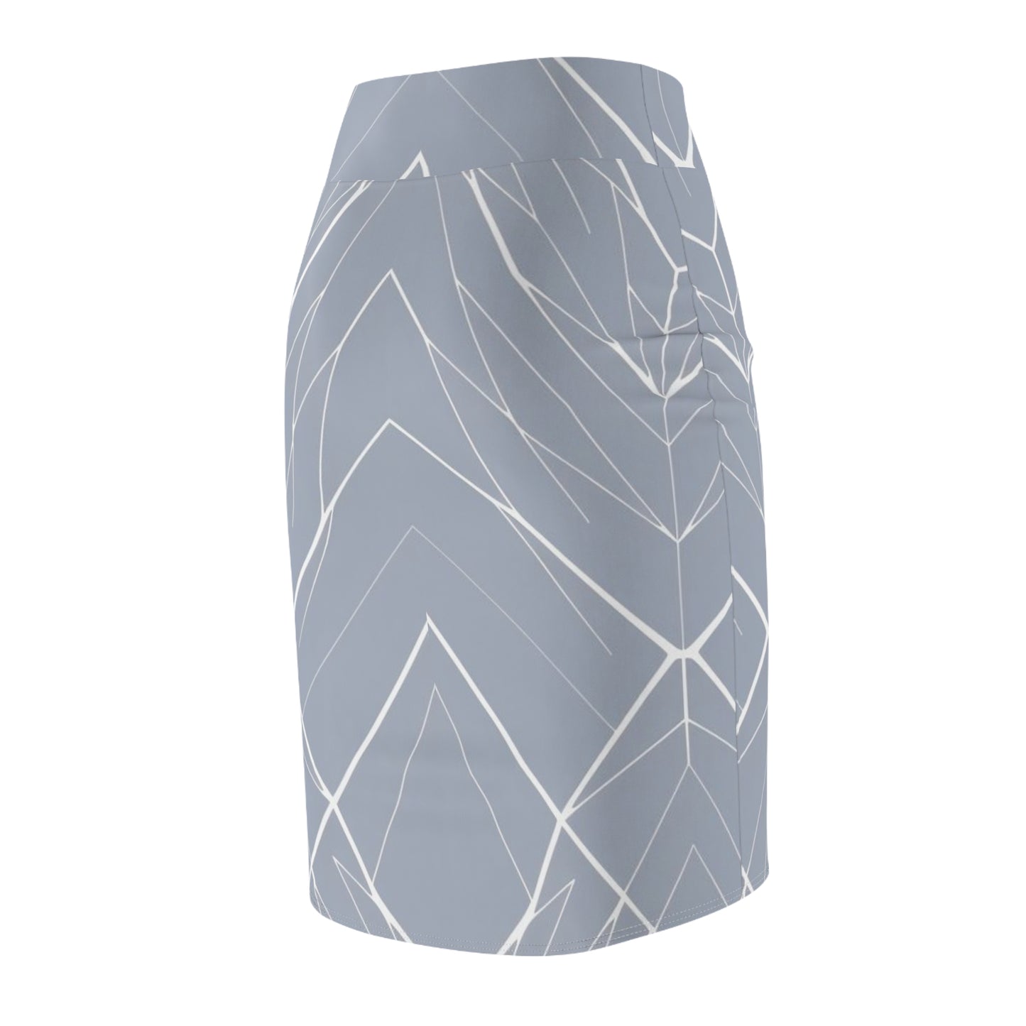 Slate Pattern Women's Pencil Skirt