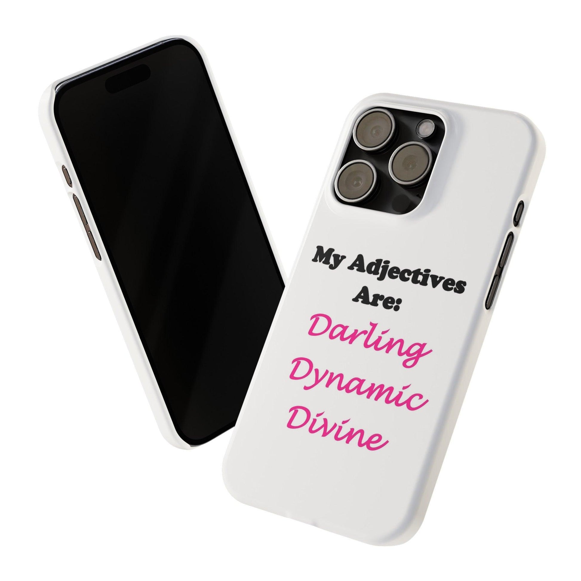 Darling (White) - Slim Phone Cases - Better Mode