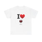 I Heart Wine - Unisex Heavy Cotton T-Shirt - Better Mode