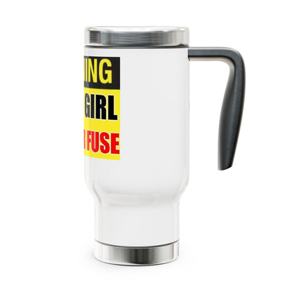 Short Girl Stainless Steel Travel Mug