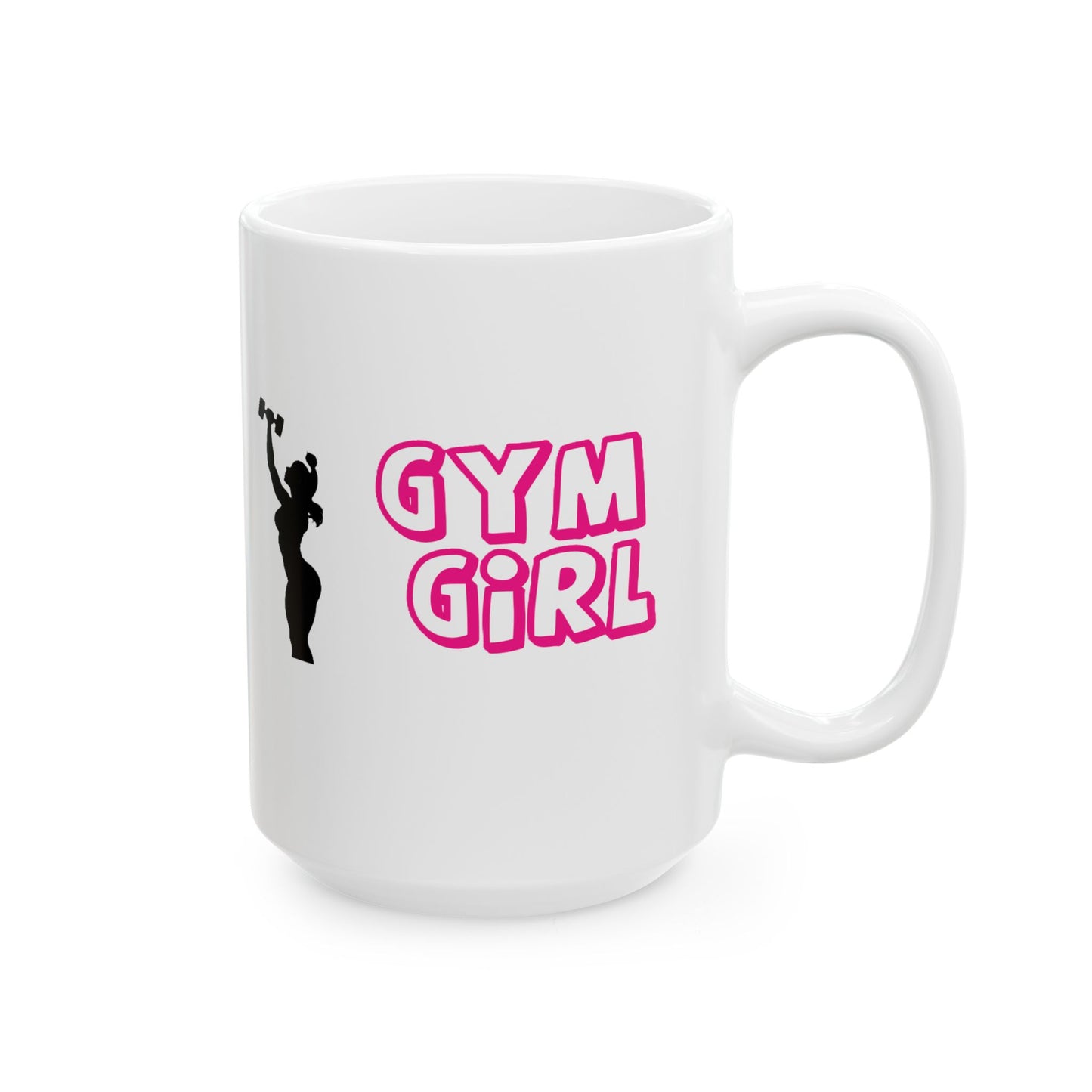 Gym Girl Ceramic Mug