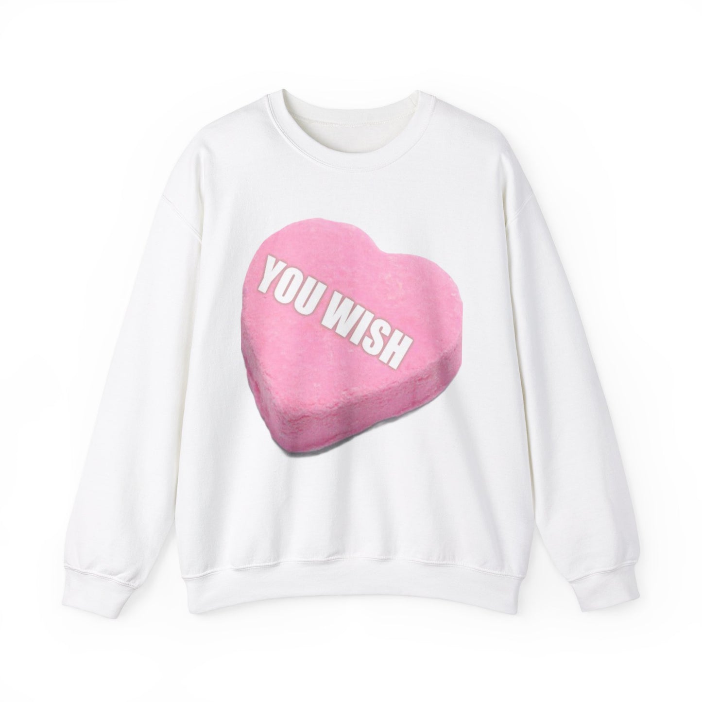 Candy Heart "You Wish" - Crewneck Sweatshirt - Better Mode