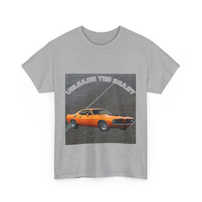 Unleash the Beast Classic Cars 3 - Unisex Heavy Cotton T-Shirt