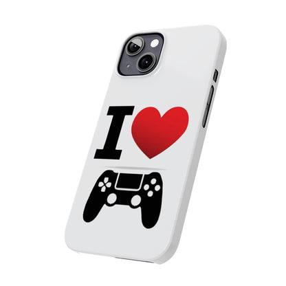 I Heart Gaming - Slim Phone Cases