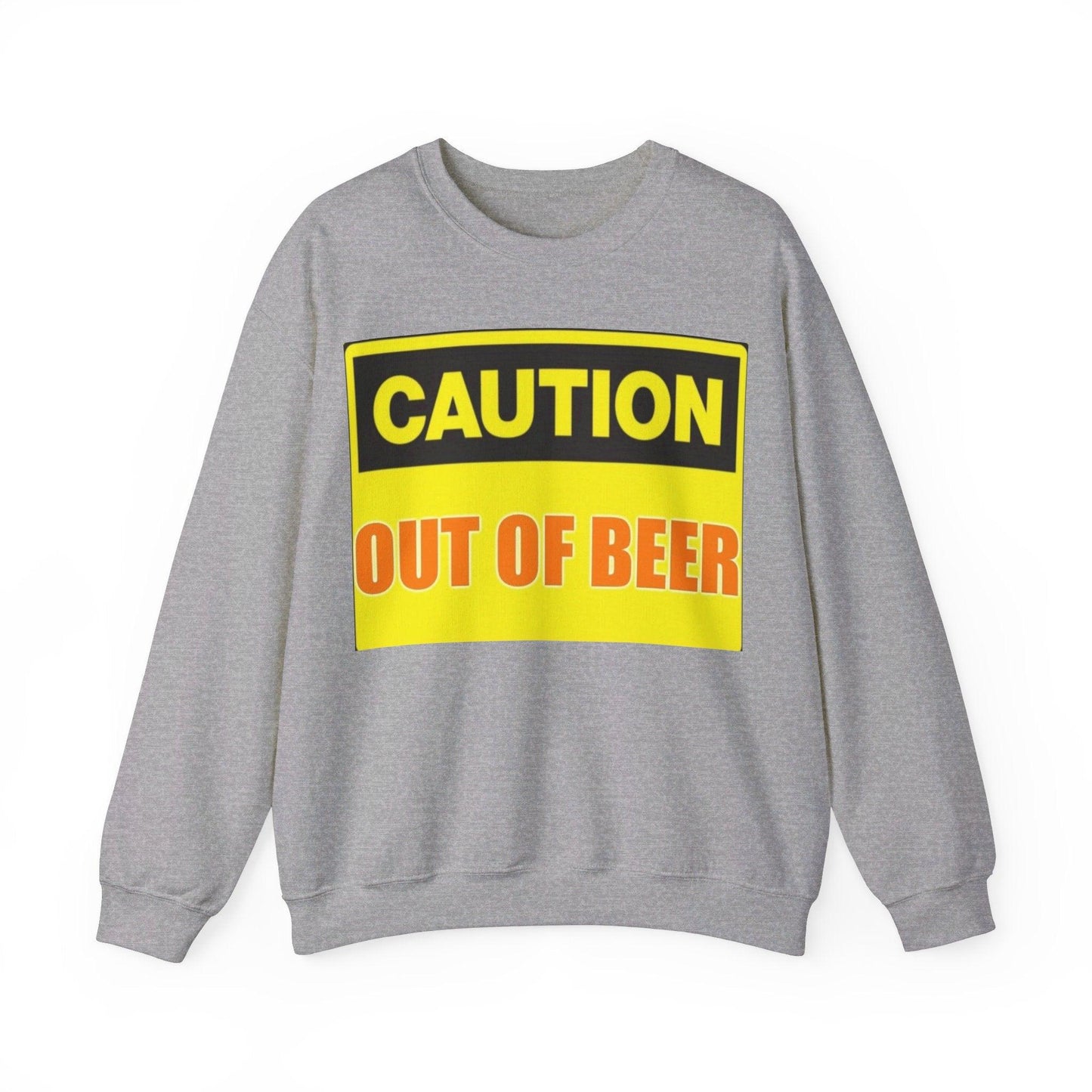 Caution Beer - Unisex Heavy Blend™ Crewneck Sweatshirt