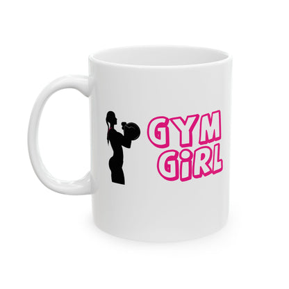 Gym Girl Ceramic Mug