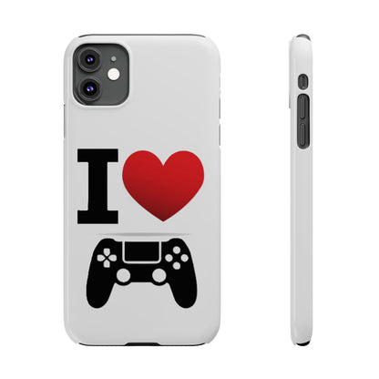 I Heart Gaming - Slim Phone Cases