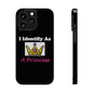 ID Princess (Black) - Slim Phone Cases - Better Mode