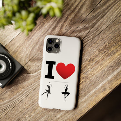 I Heart Dance - Slim Phone Cases