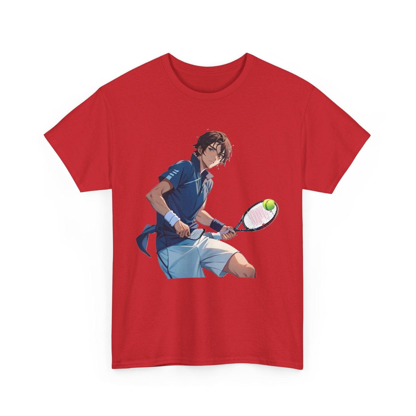 Anime Tennis 1 - Unisex Heavy Cotton T-Shirt