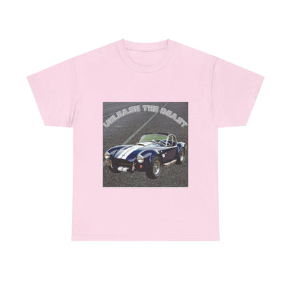 Unleash The Beast Classic Cars 4 - Unisex Heavy Cotton T-Shirt