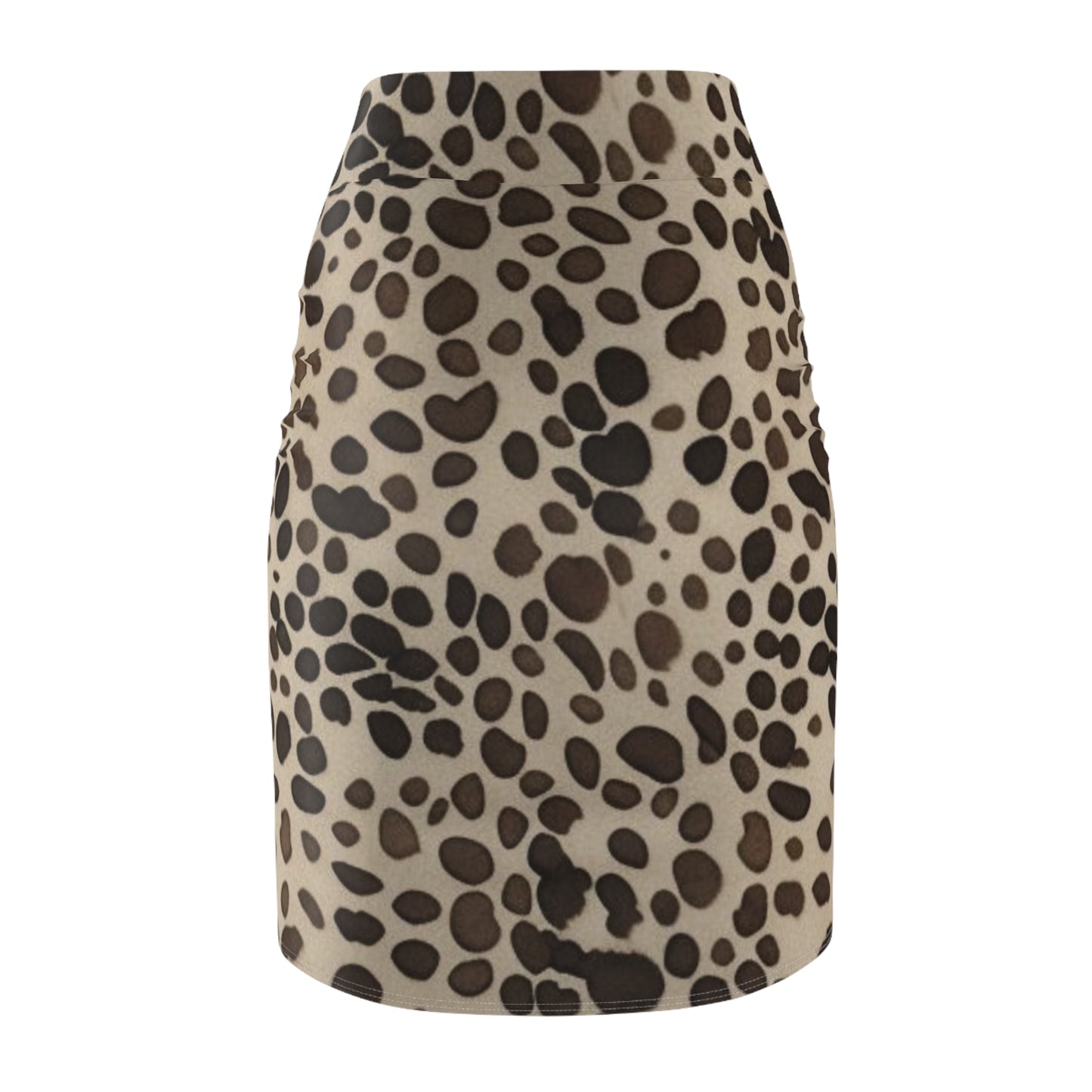 Leopard Print Pencil Skirt