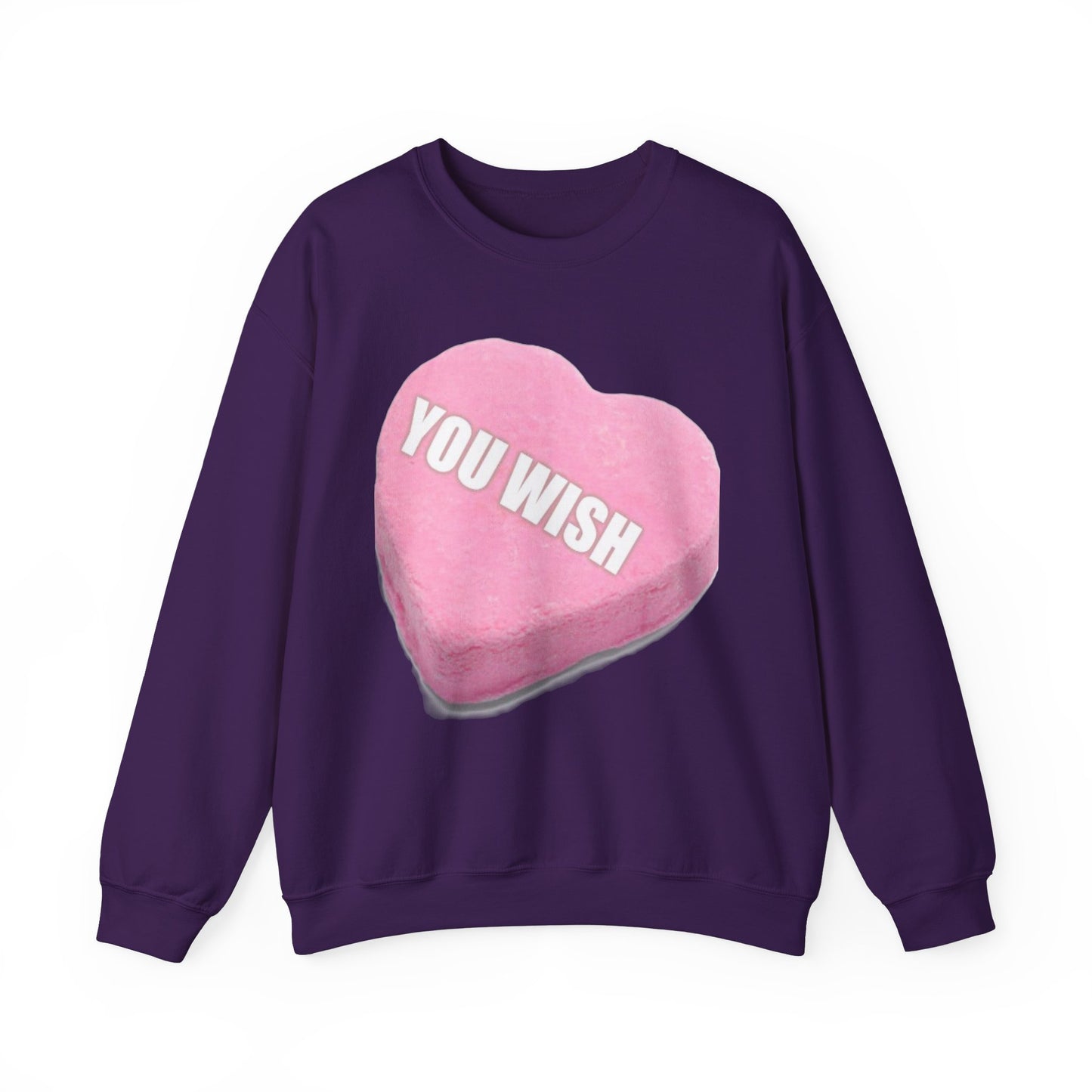 Candy Heart "You Wish" - Crewneck Sweatshirt - Better Mode