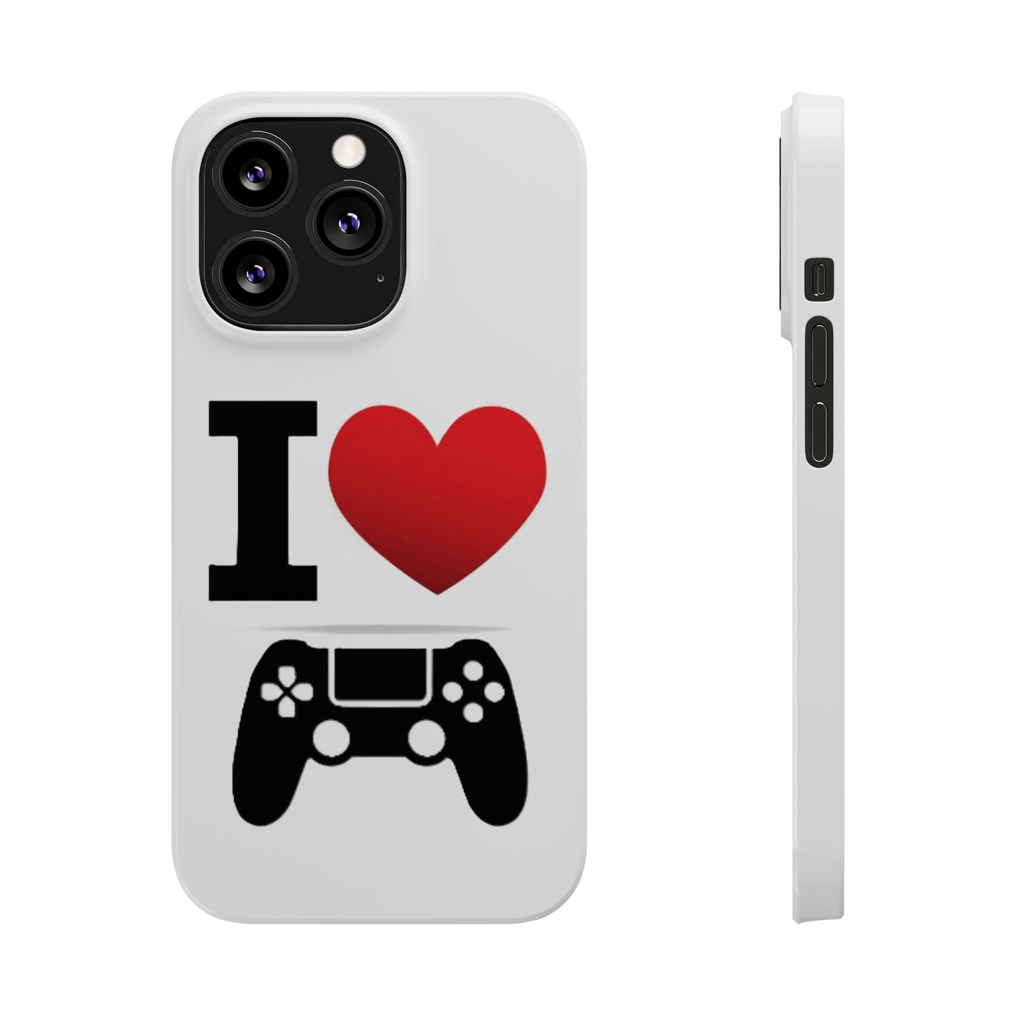 I Heart Gaming - Slim Phone Cases