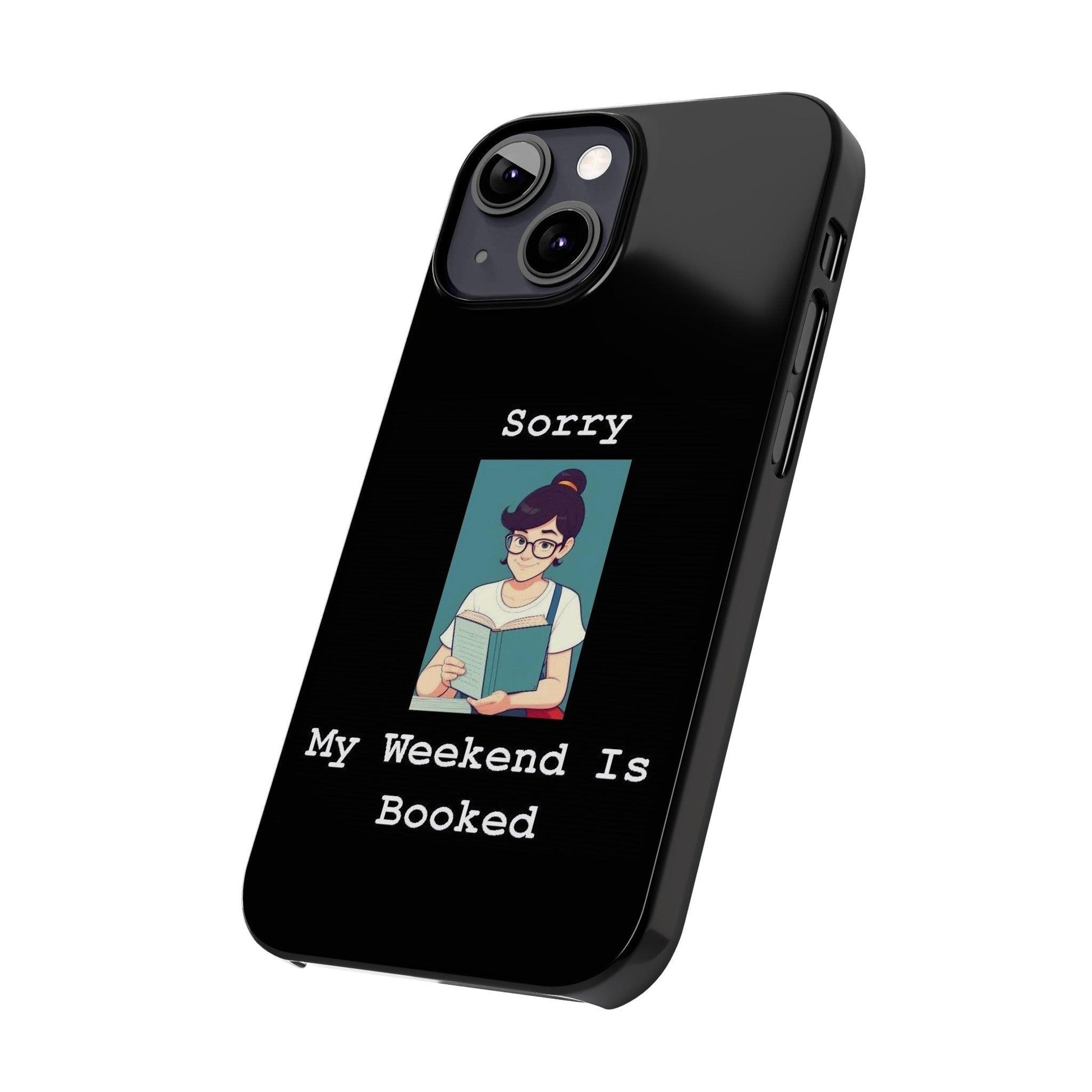 Booked 2 (Black) - Slim Phone Cases - Better Mode