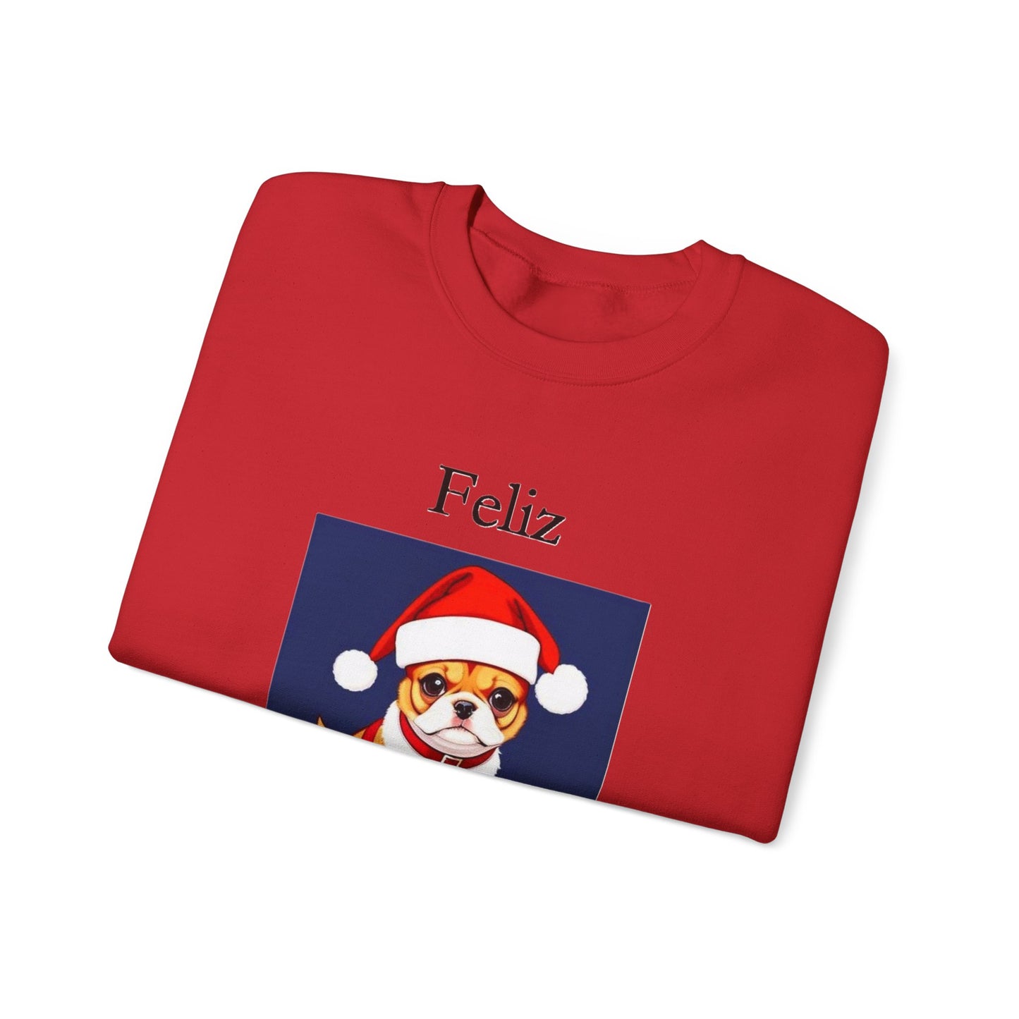 Christmas - Feliz Naughty Dog 2 - Unisex Heavy Blend™ Crewneck Sweatshirt - Better Mode