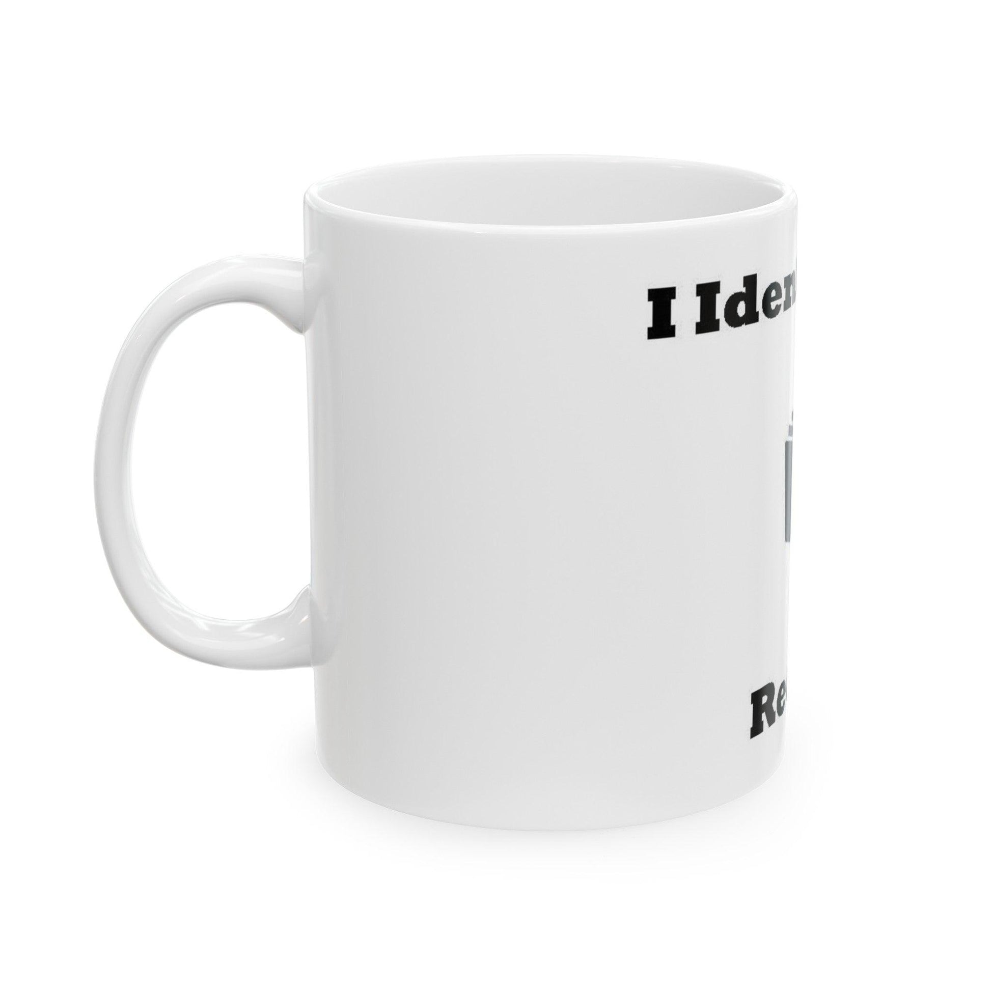 ID Reader (White) - Ceramic Mug, (11oz, 15oz) - Better Mode