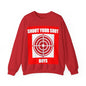 Shoot Shot (Red) - Unisex Heavy Blend™ Crewneck Sweatshirt