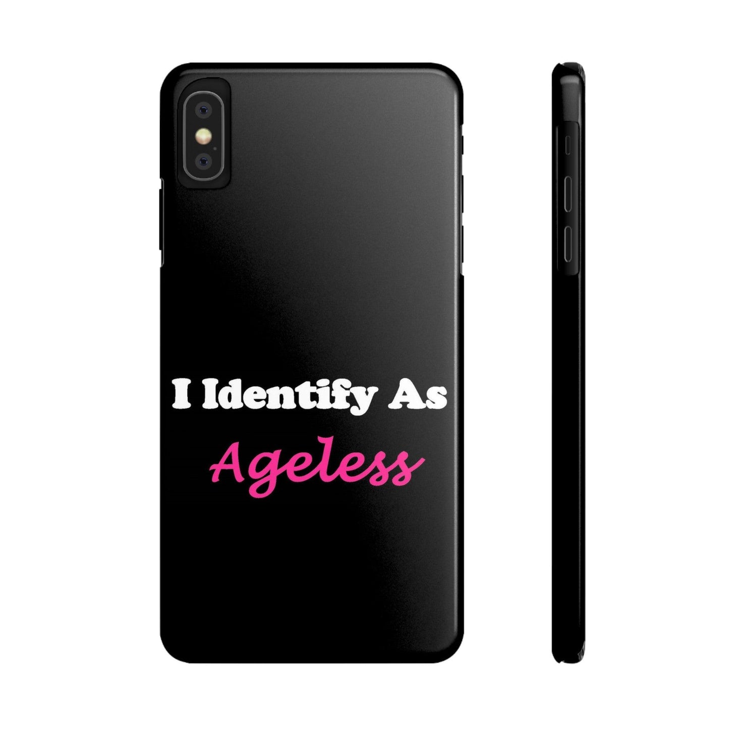 ID Ageless (Black) - Slim Phone Cases - Better Mode