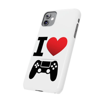 I Heart Gaming - Slim Phone Cases