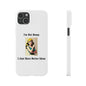 Bossy 1 (White) - Slim Phone Cases - Better Mode