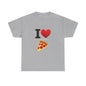 I Heart Pizza - Unisex Heavy Cotton T-Shirt - Better Mode