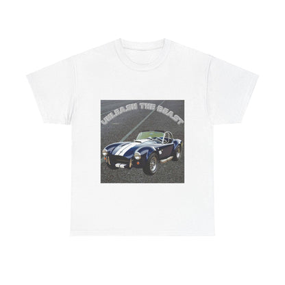 Unleash The Beast Classic Cars 4 - Unisex Heavy Cotton T-Shirt