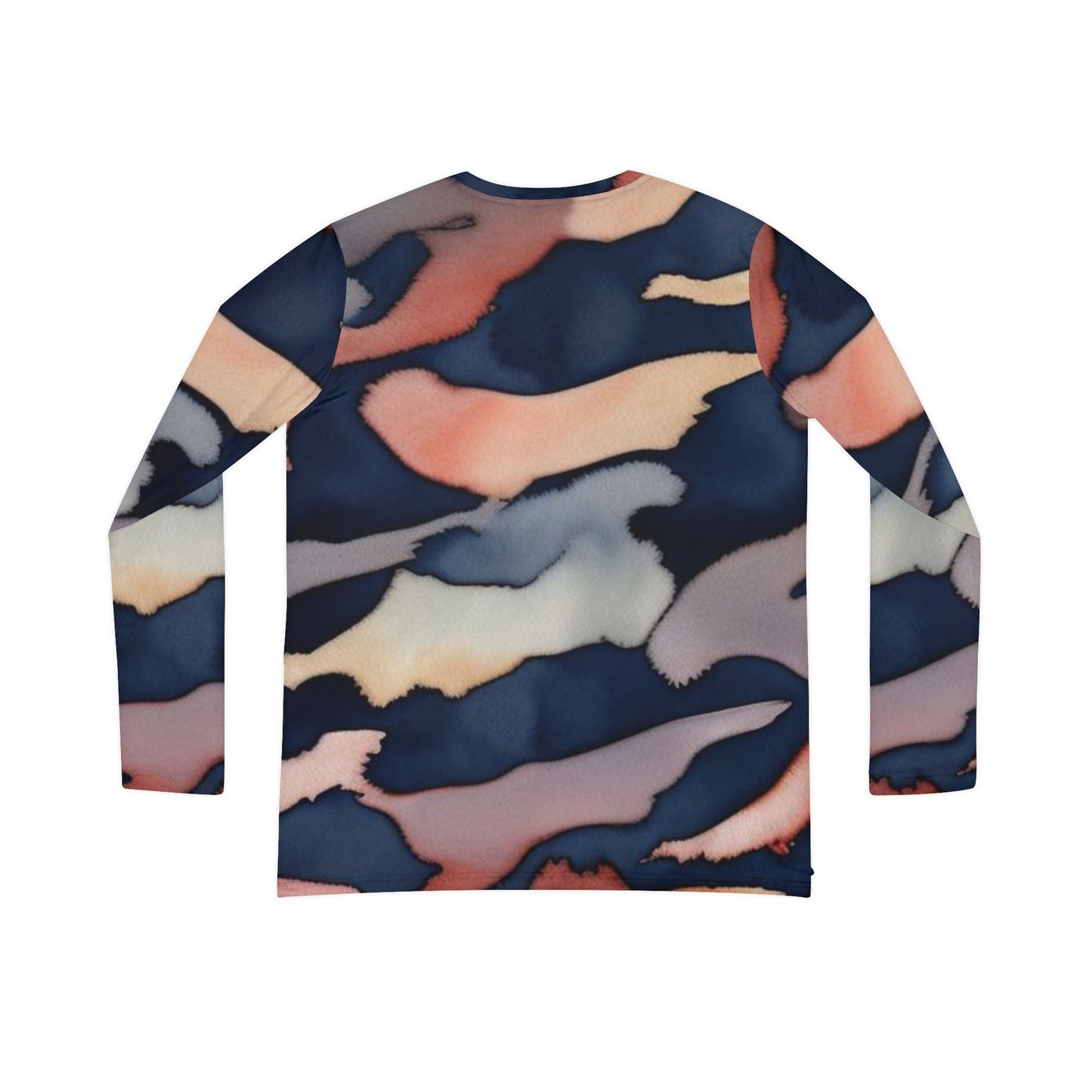 Camo Pattern V-neck Shirt