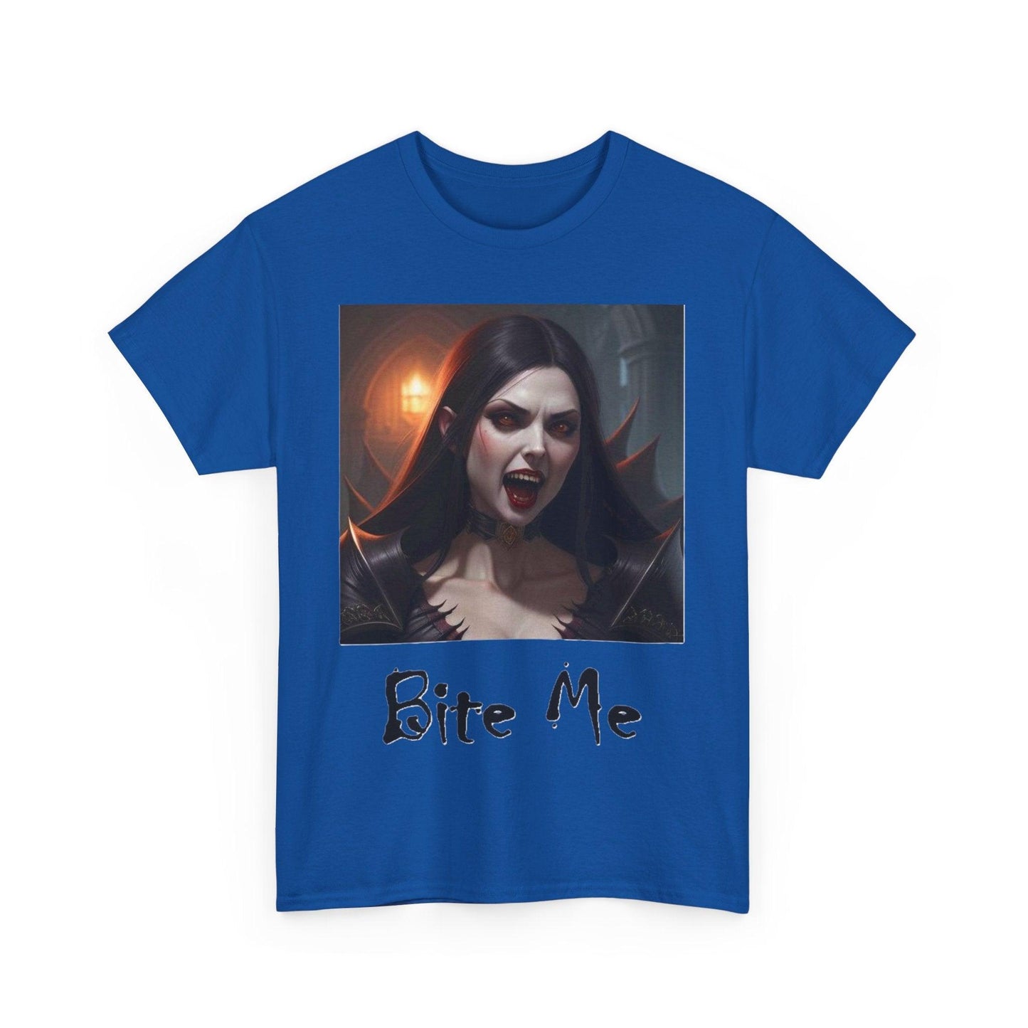 Halloween - Bite Me - Unisex Heavy Cotton T-Shirt