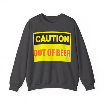 Caution Beer - Unisex Heavy Blend™ Crewneck Sweatshirt