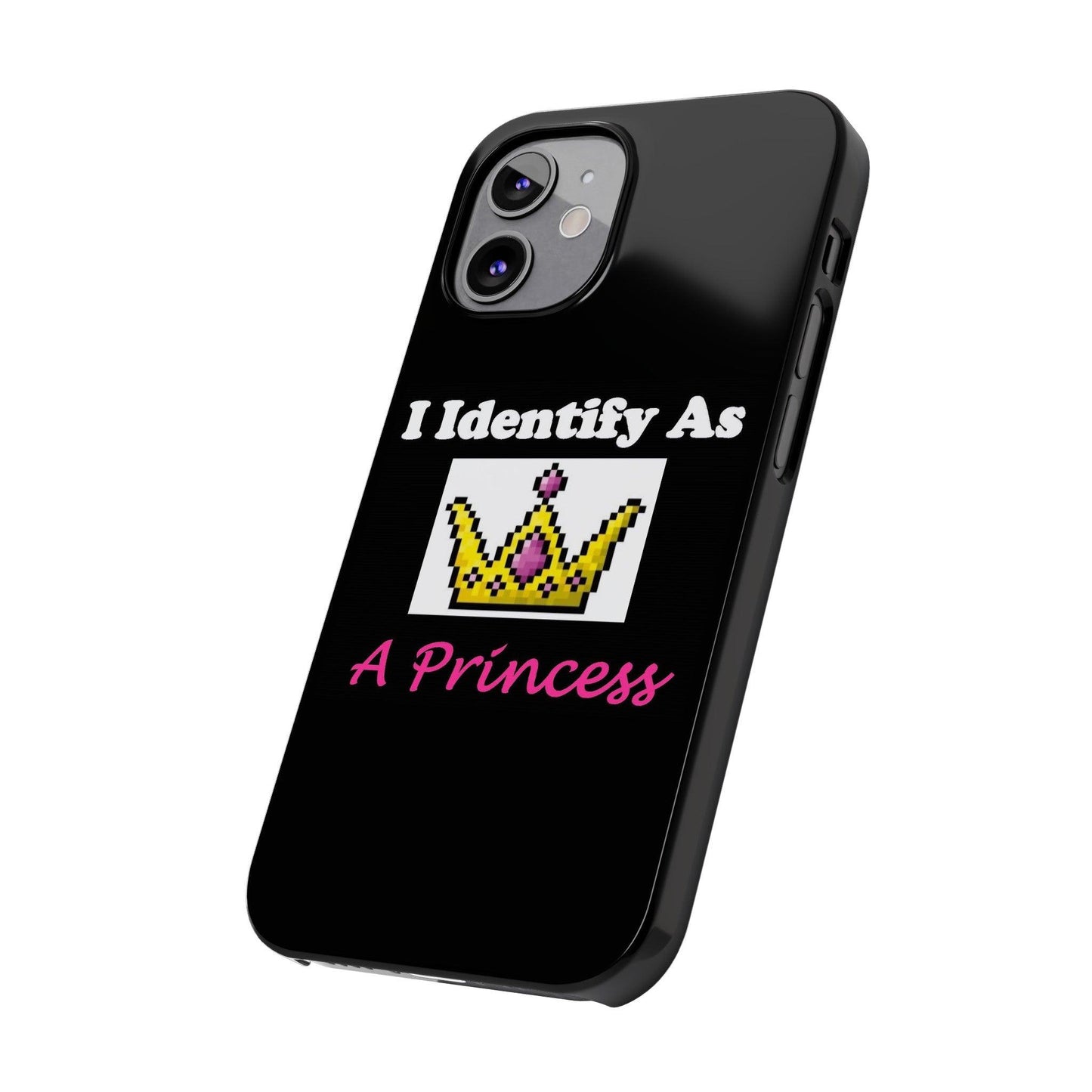 ID Princess (Black) - Slim Phone Cases - Better Mode