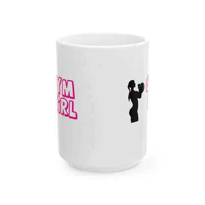 Gym Girl Ceramic Mug