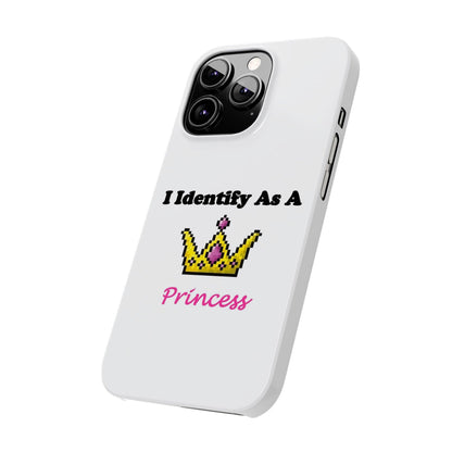 ID Princess (White) - Slim Phone Cases - Better Mode