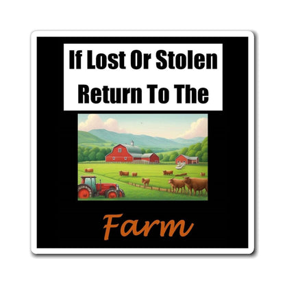 Lost Stolen Farm (Black) - Magnets - Better Mode