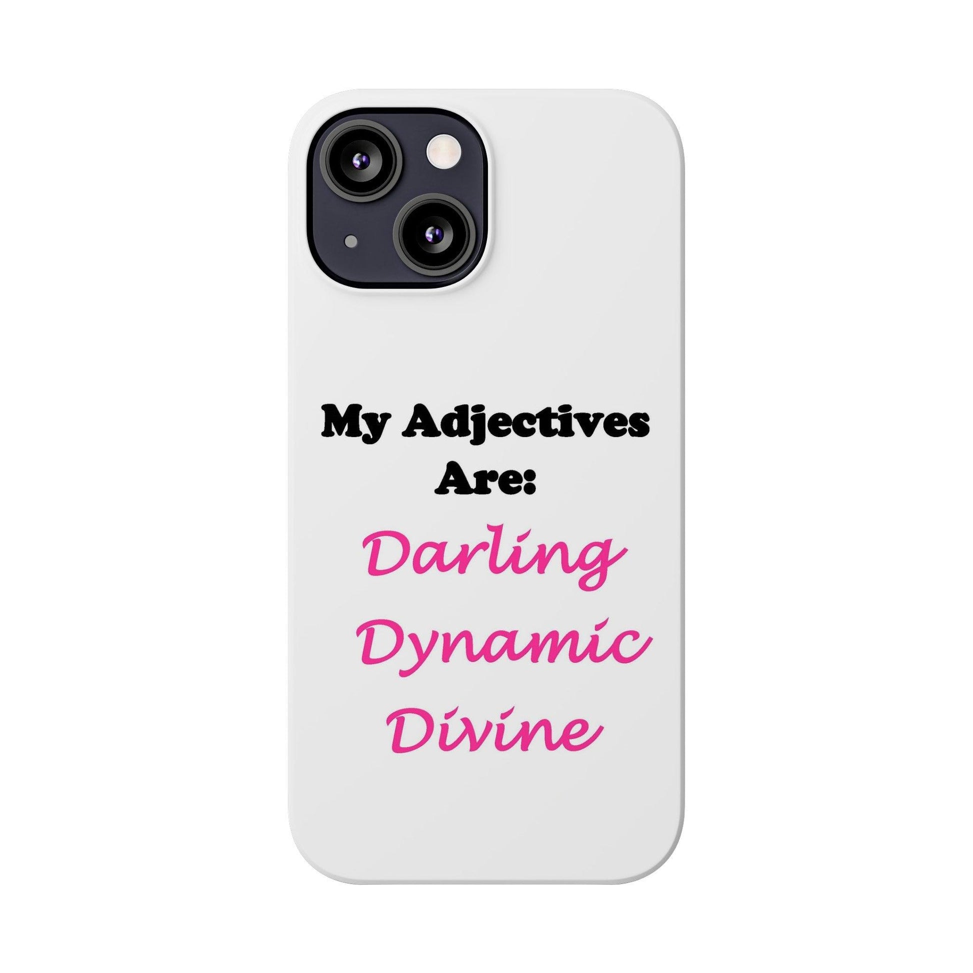 Darling (White) - Slim Phone Cases - Better Mode