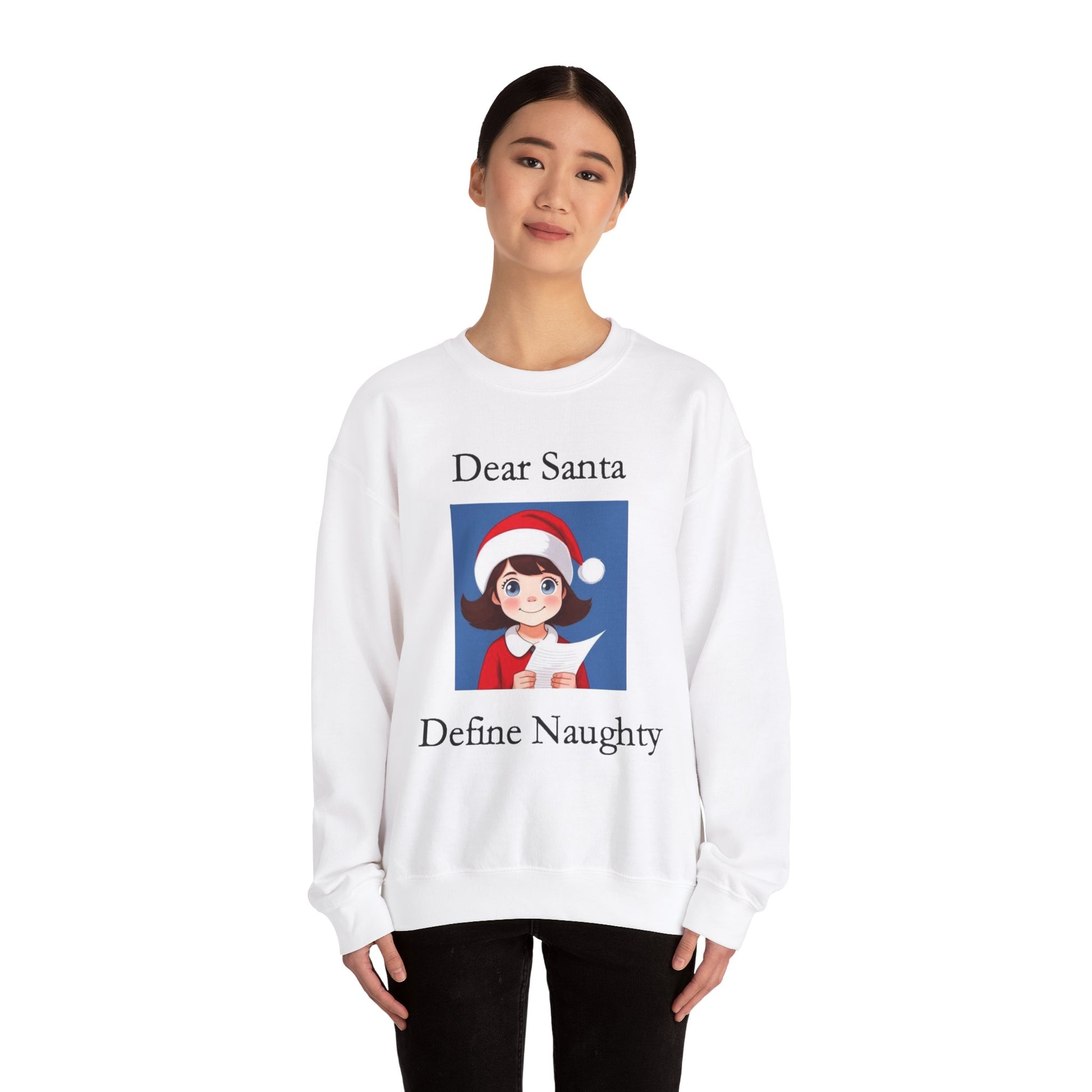 Christmas - Dear Santa 1 - Unisex Heavy Blend™ Crewneck Sweatshirt - Better Mode