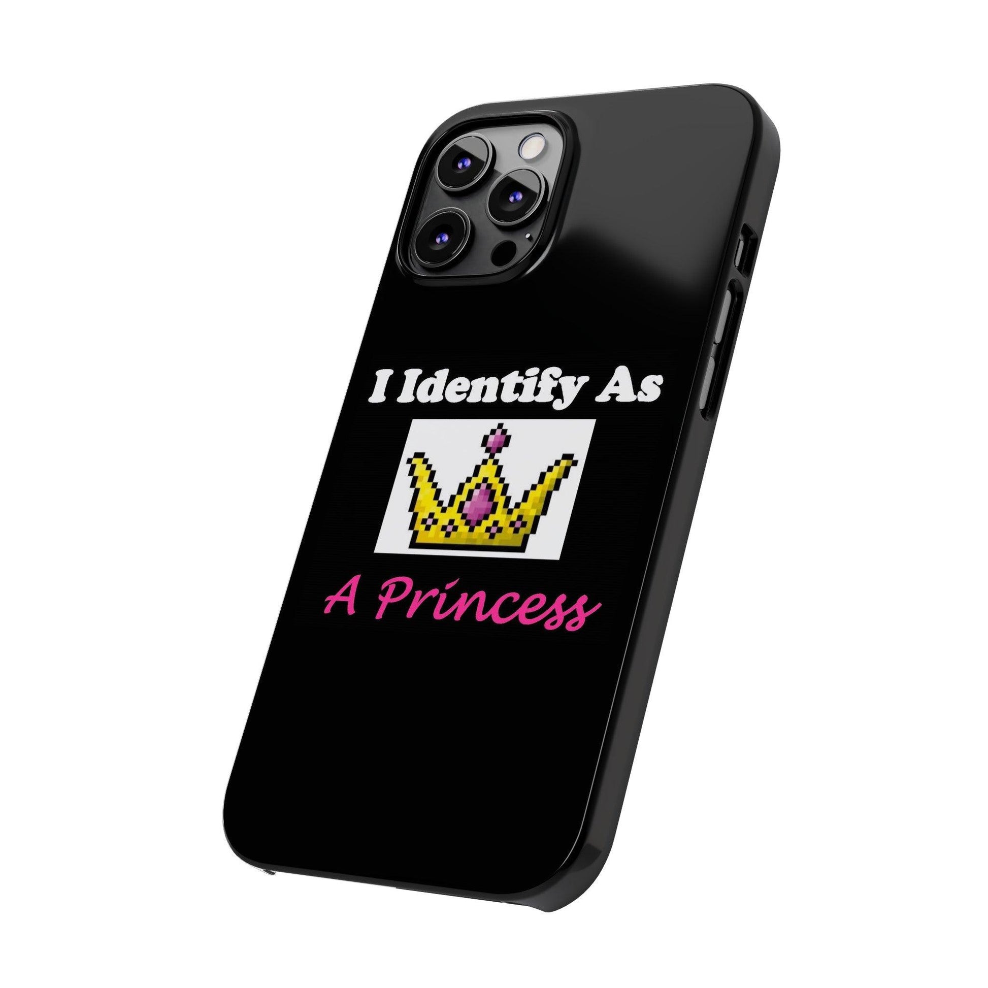 ID Princess (Black) - Slim Phone Cases - Better Mode