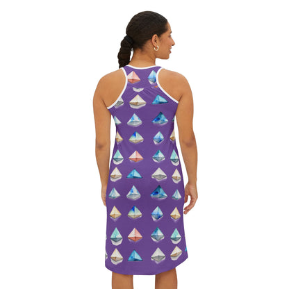 Triangle Pattern Racerback Dress