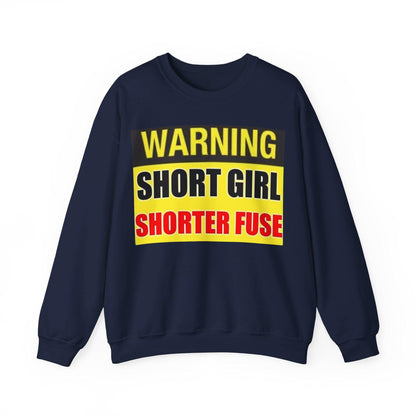 Short Girl Shorter Fuse - Unisex Heavy Blend™ Crewneck Sweatshirt