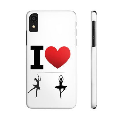 I Heart Dance - Slim Phone Cases