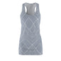 Women's Slate Pattern Cut & Sew Racerback Dress (AOP)