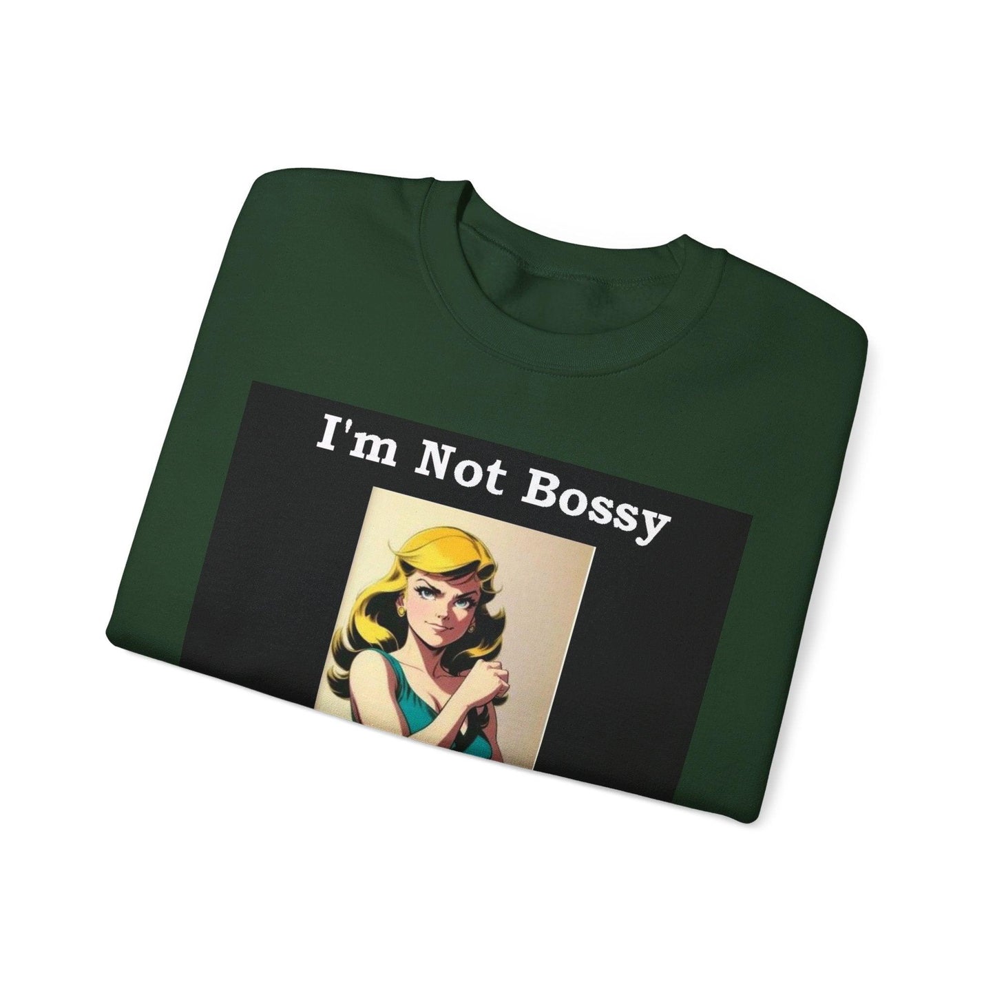 Bossy - Unisex Heavy Blend™ Crewneck Sweatshirt