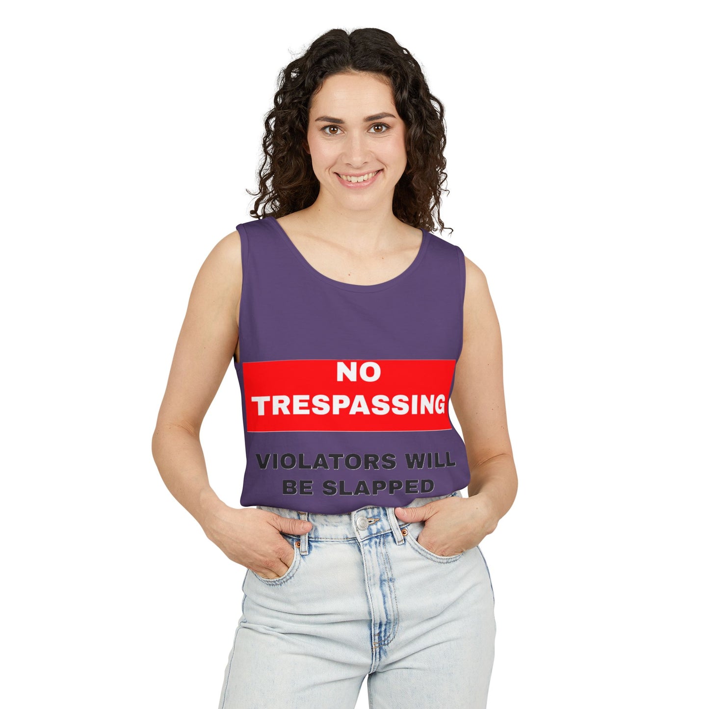 No Trespassing Tank Top