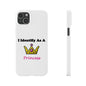 ID Princess (White) - Slim Phone Cases - Better Mode