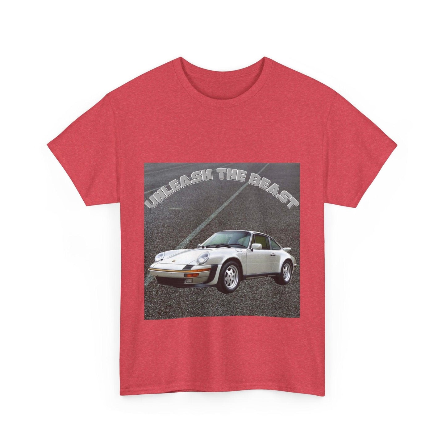 Unleash The Beast Classic Cars 2 - Unisex Heavy Cotton T-Shirt