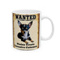 Wanted Poster Ceramic Mug - Chihuahua