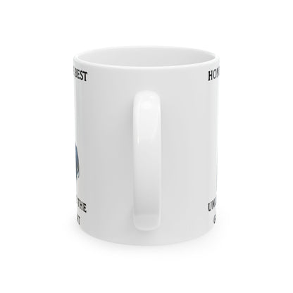 Honesty Policy (White) - Ceramic Mug, (11oz, 15oz)