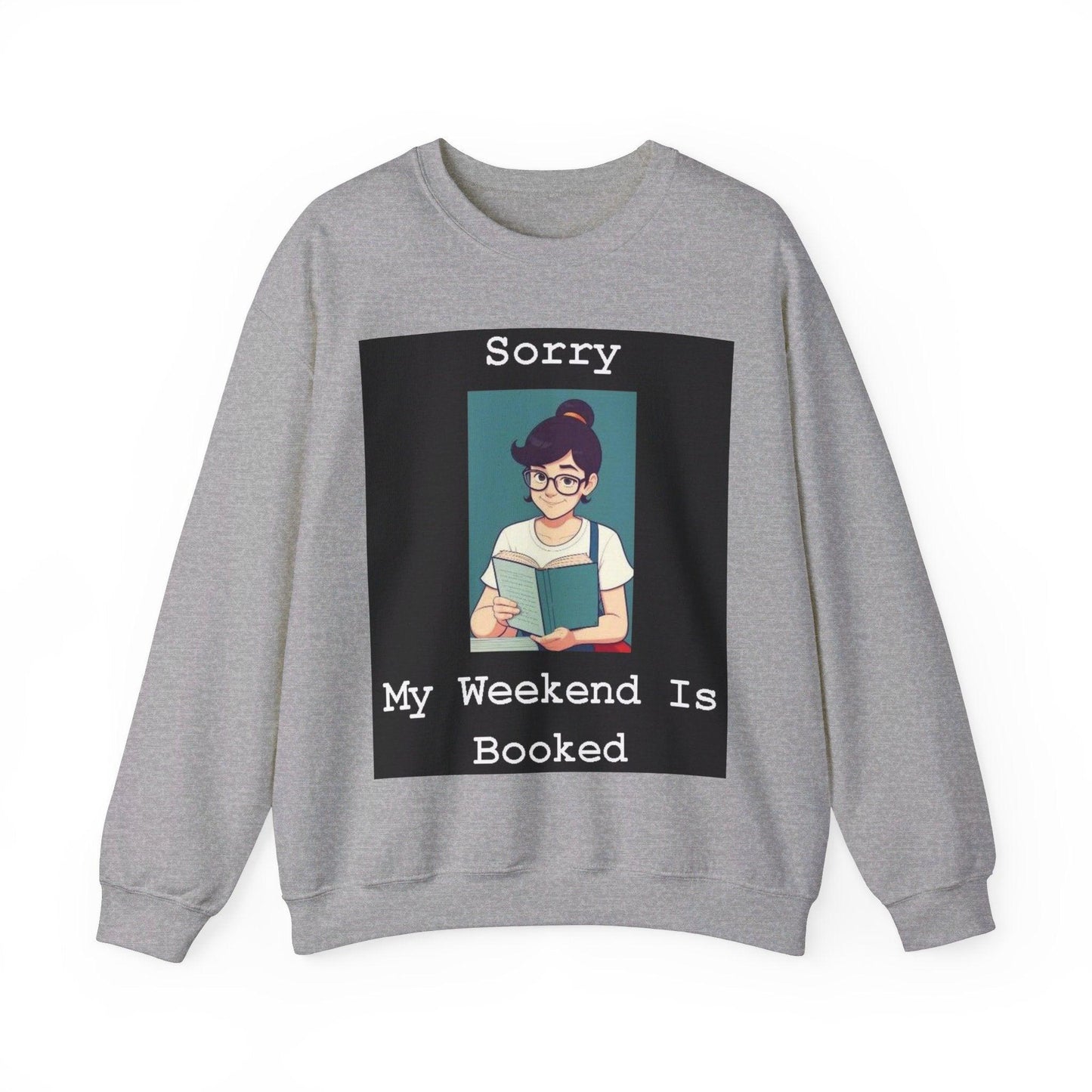 Weekend Booked 2 - Unisex Heavy Blend™ Crewneck Sweatshirt